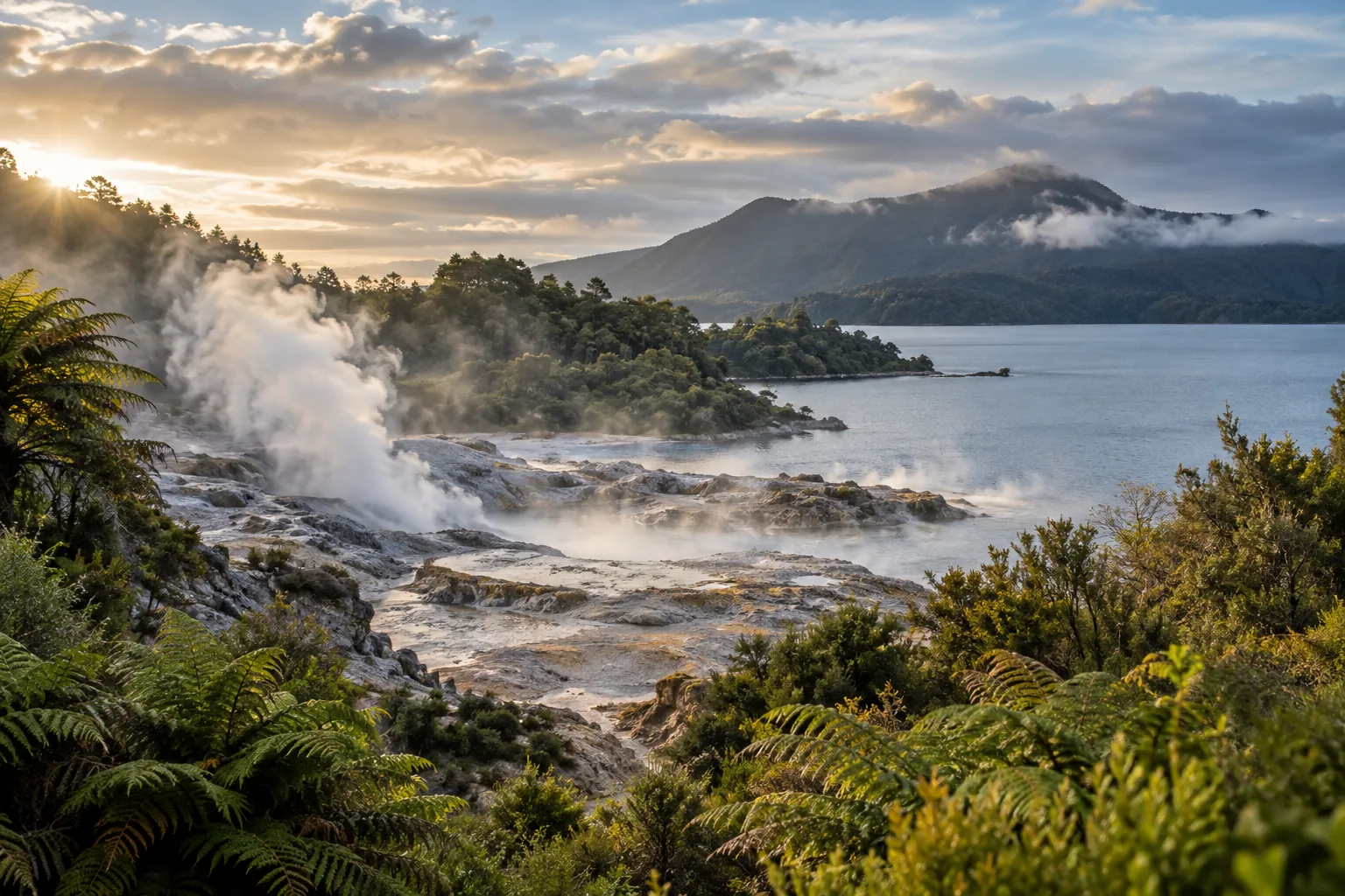 Generated destination view of Rotorua